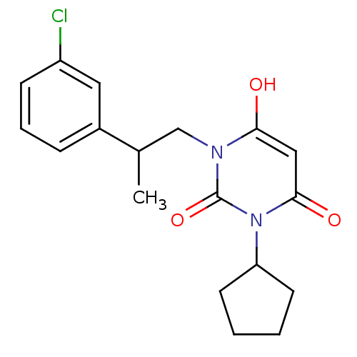 Chemical structure of BindingDB Monomer ID 50433945