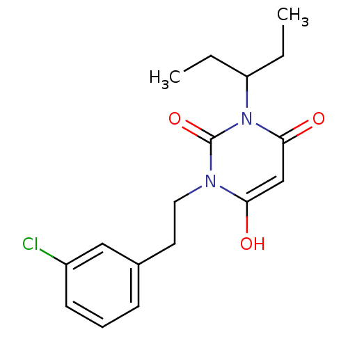 Chemical structure of BindingDB Monomer ID 50433968