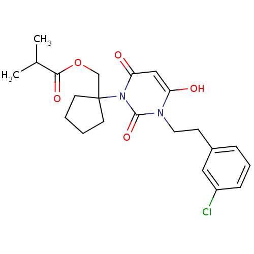 Chemical structure of BindingDB Monomer ID 50433980