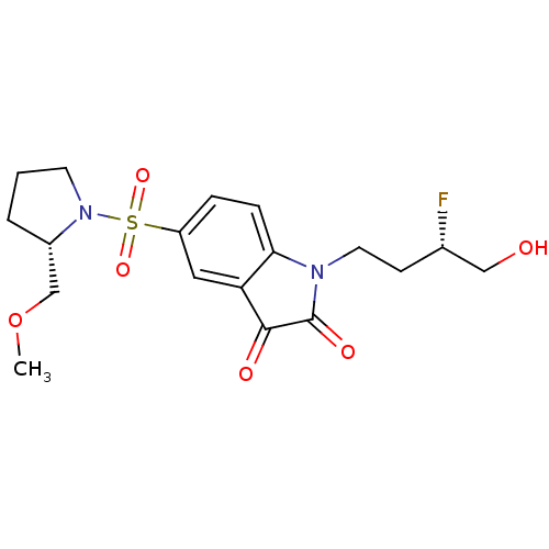 Chemical structure of BindingDB Monomer ID 50434076