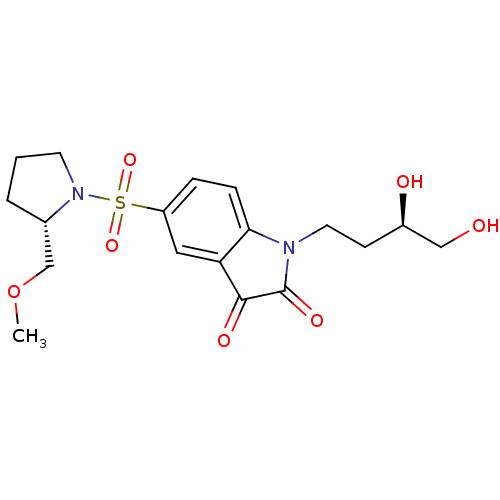 Chemical structure of BindingDB Monomer ID 50434078