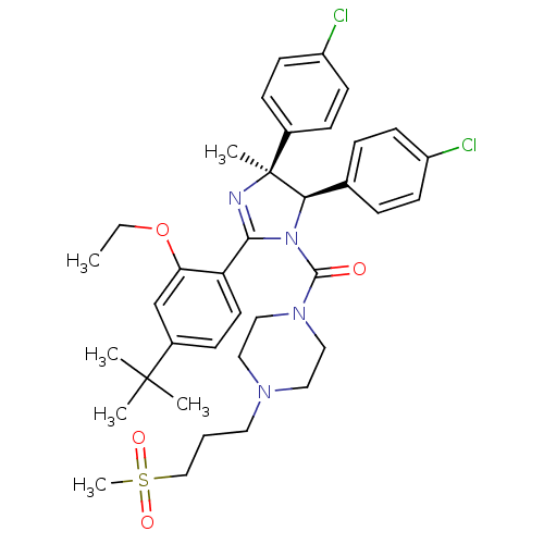 Chemical structure of BindingDB Monomer ID 50434281