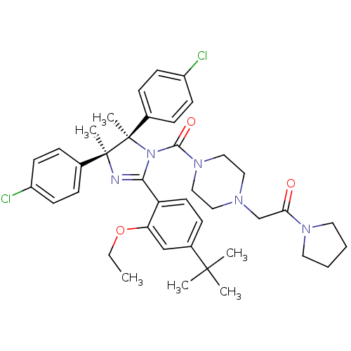 Chemical structure of BindingDB Monomer ID 50434284
