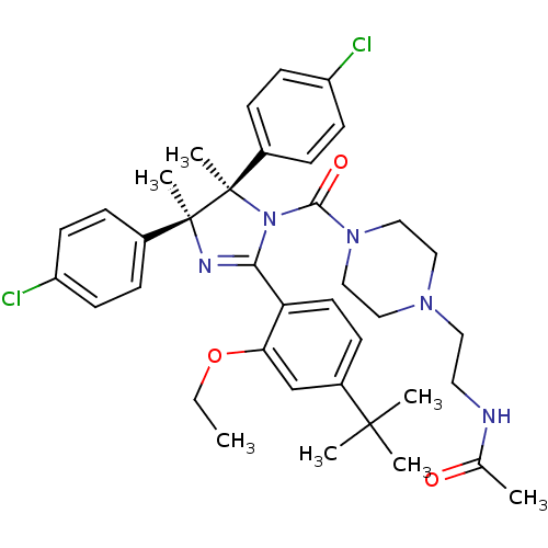 Chemical structure of BindingDB Monomer ID 50434285