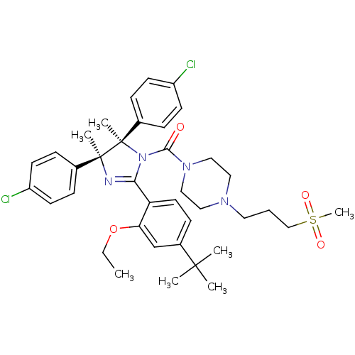 Chemical structure of BindingDB Monomer ID 50434287