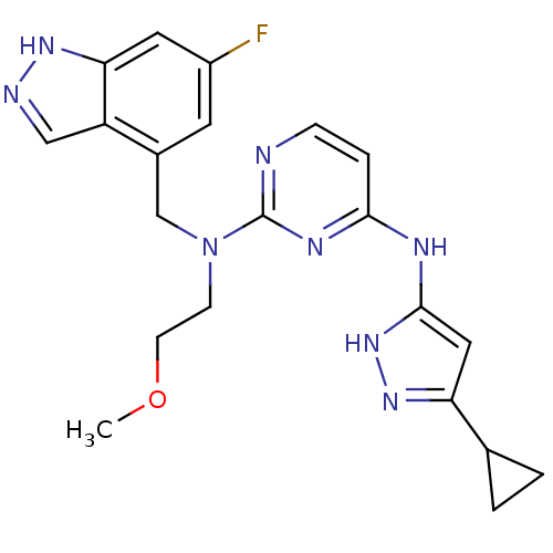 Chemical structure of BindingDB Monomer ID 50434330