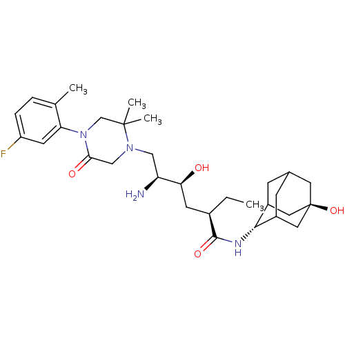 Chemical structure of BindingDB Monomer ID 50434417