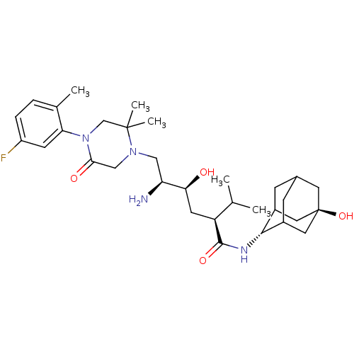 Chemical structure of BindingDB Monomer ID 50434418