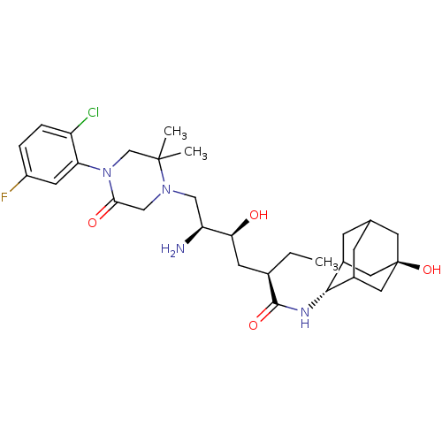 Chemical structure of BindingDB Monomer ID 50434419