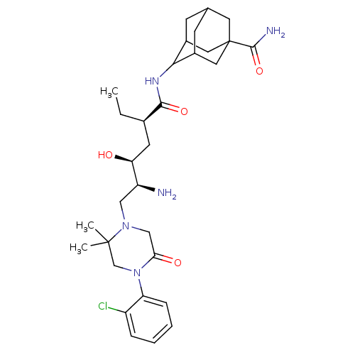 Chemical structure of BindingDB Monomer ID 50434421