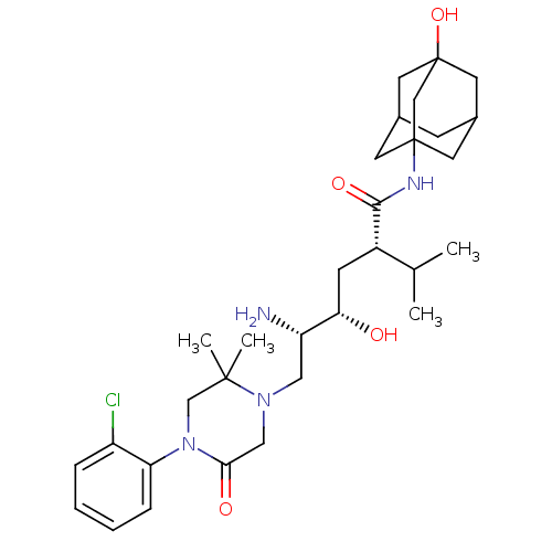 Chemical structure of BindingDB Monomer ID 50434422