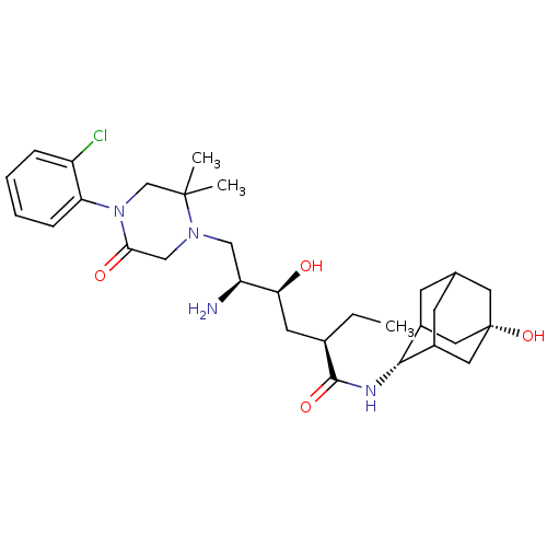 Chemical structure of BindingDB Monomer ID 50434423