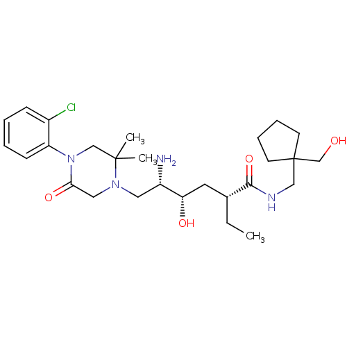 Chemical structure of BindingDB Monomer ID 50434428