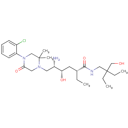 Chemical structure of BindingDB Monomer ID 50434429