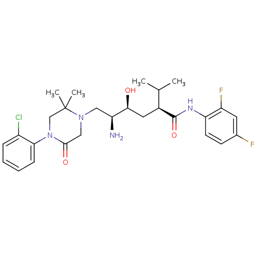 Chemical structure of BindingDB Monomer ID 50434436
