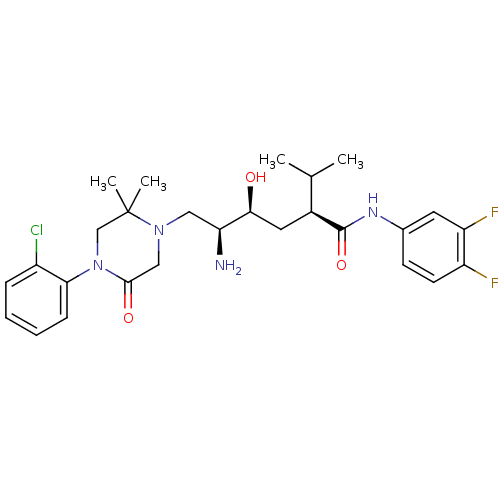 Chemical structure of BindingDB Monomer ID 50434437