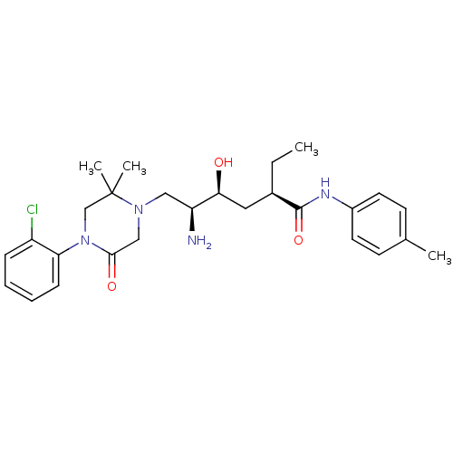 Chemical structure of BindingDB Monomer ID 50434439