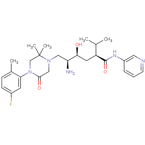 Chemical structure of BindingDB Monomer ID 50434443