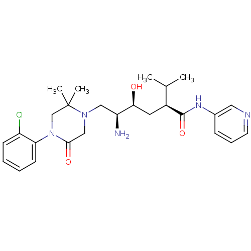 Chemical structure of BindingDB Monomer ID 50434444