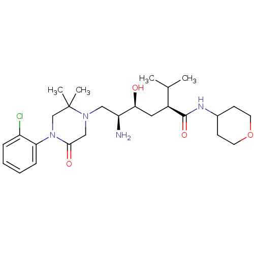 Chemical structure of BindingDB Monomer ID 50434447
