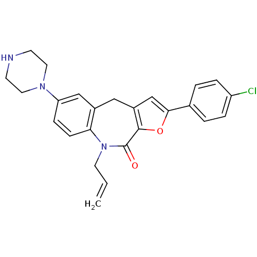 Chemical structure of BindingDB Monomer ID 50434504