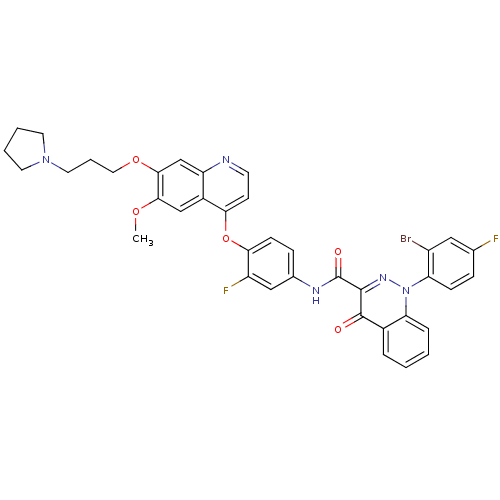 Chemical structure of BindingDB Monomer ID 50434704