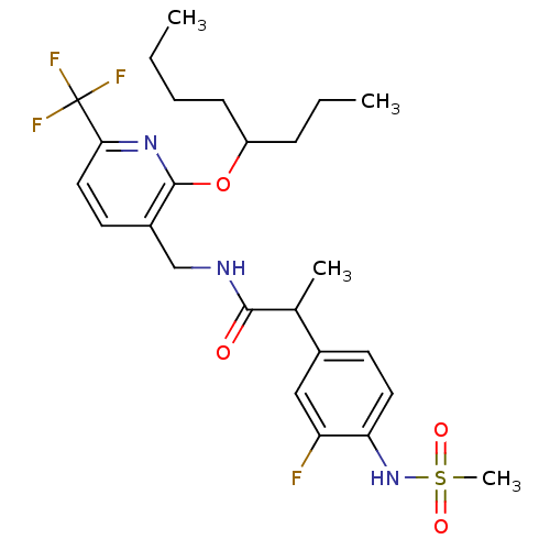 Chemical structure of BindingDB Monomer ID 50434927