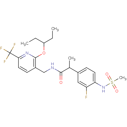 Chemical structure of BindingDB Monomer ID 50434929