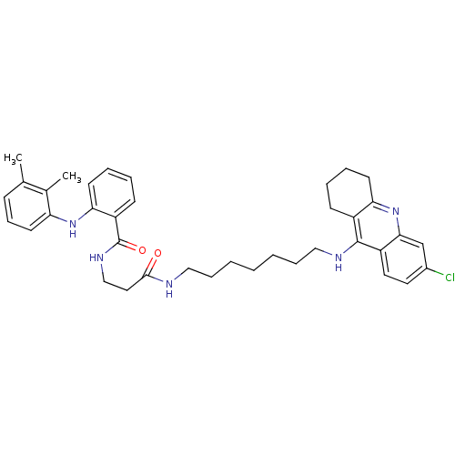 Chemical structure of BindingDB Monomer ID 50435273