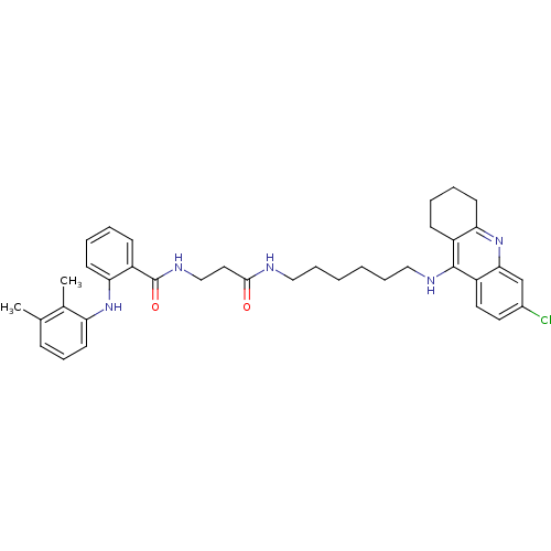 Chemical structure of BindingDB Monomer ID 50435277