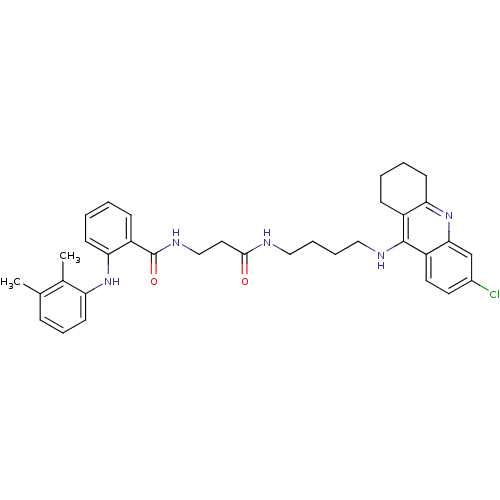Chemical structure of BindingDB Monomer ID 50435281