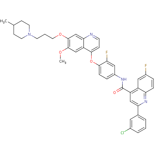 Chemical structure of BindingDB Monomer ID 50435566