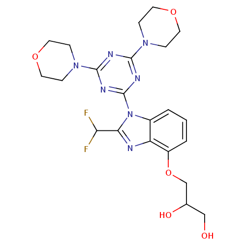 Chemical structure of BindingDB Monomer ID 50435581