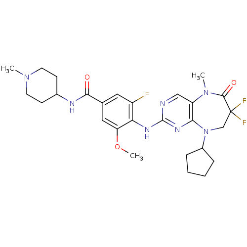Chemical structure of BindingDB Monomer ID 50435726