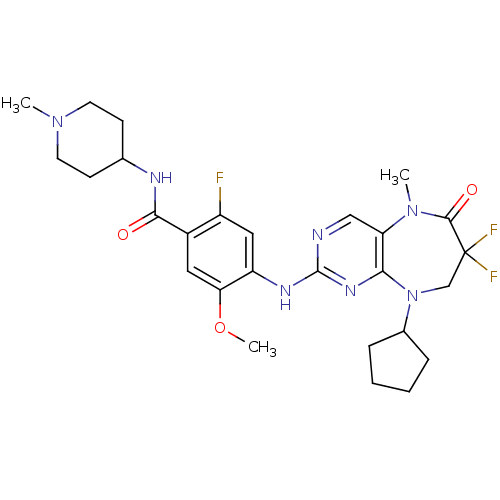 Chemical structure of BindingDB Monomer ID 50435727