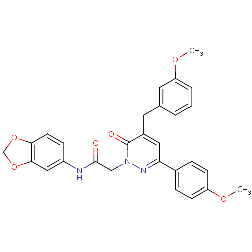 Chemical structure of BindingDB Monomer ID 50435927