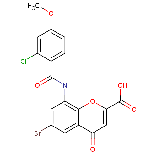 Chemical structure of BindingDB Monomer ID 50436000