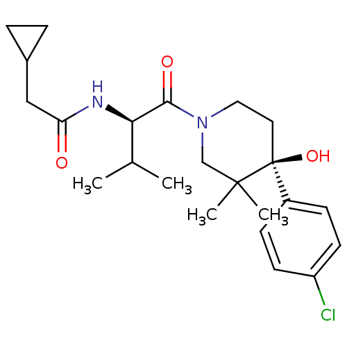 Chemical structure of BindingDB Monomer ID 50436260