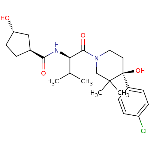 Chemical structure of BindingDB Monomer ID 50436271