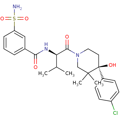 Chemical structure of BindingDB Monomer ID 50436274
