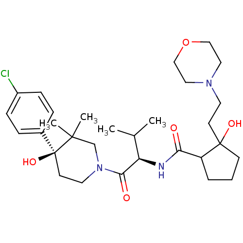 Chemical structure of BindingDB Monomer ID 50436276