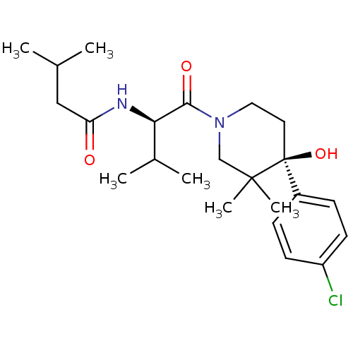 Chemical structure of BindingDB Monomer ID 50436285