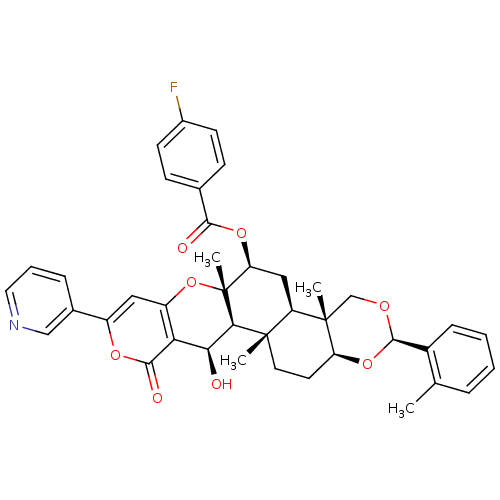 Chemical structure of BindingDB Monomer ID 50436327