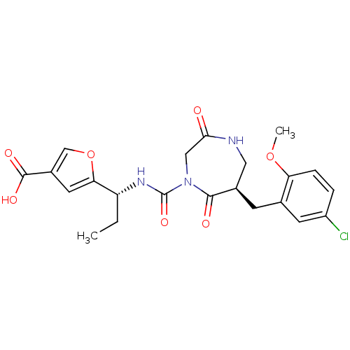 Chemical structure of BindingDB Monomer ID 50436400