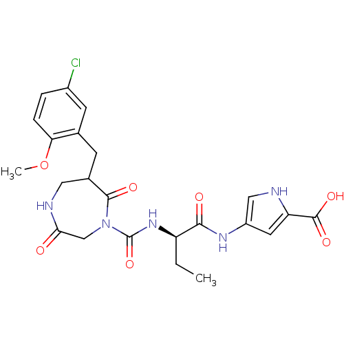 Chemical structure of BindingDB Monomer ID 50436402