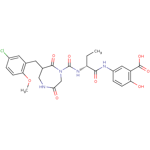 Chemical structure of BindingDB Monomer ID 50436404