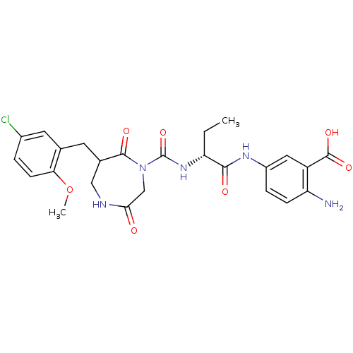 Chemical structure of BindingDB Monomer ID 50436405