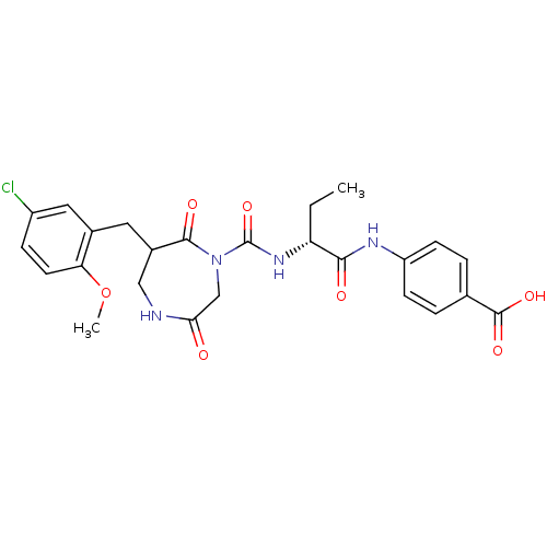 Chemical structure of BindingDB Monomer ID 50436407