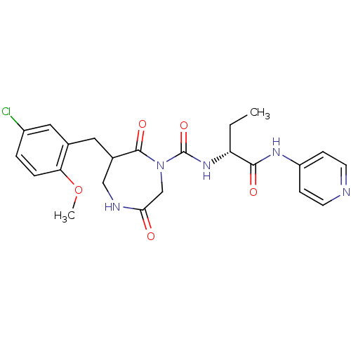 Chemical structure of BindingDB Monomer ID 50436409