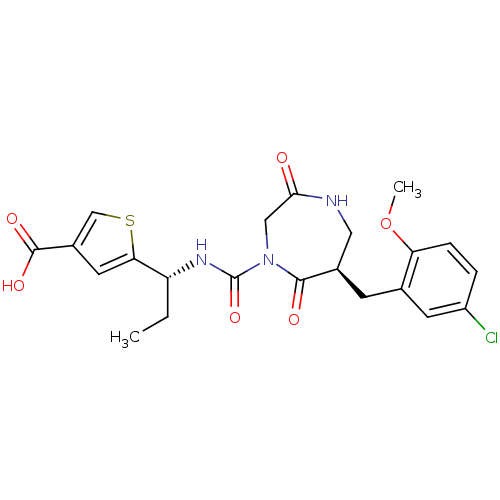 Chemical structure of BindingDB Monomer ID 50436418